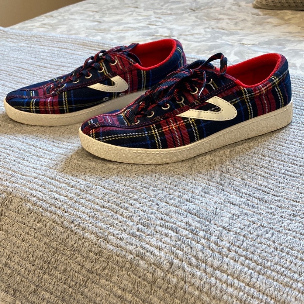 Tretorn Plaid Sneakers
